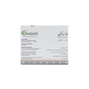 Oxaquin 400mg Tablet 5 ‘S