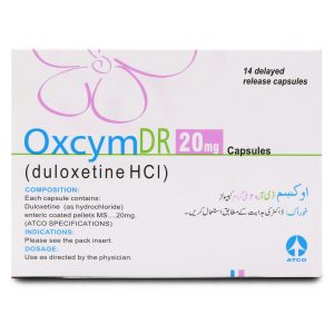 Oxcym-DR 20mg Capsule 7 ‘S