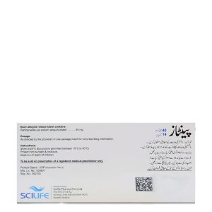 Pantaz 40mg Tablet 14 ‘S