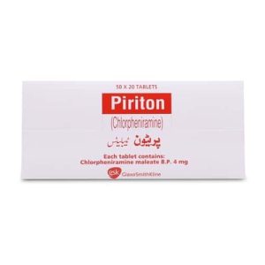 Piriton 4mg Tablet 20 ‘S