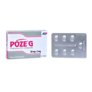 Poze-G 30mg/2mg Tablet 14 ‘S