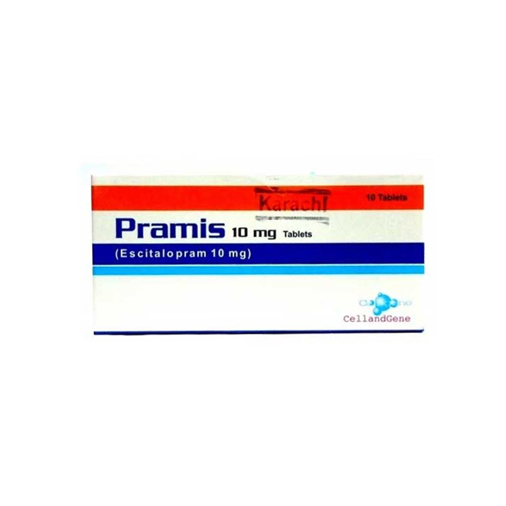 Pramis 10mg Tablet 10 'S
