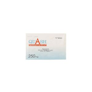 Quash 250mg Tablet 14 ‘S
