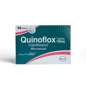 Quinoflox 200mg/100ml Injection 1 vial