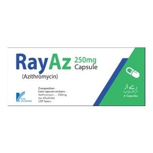 RayAz 250mg Capsule 6 ‘S