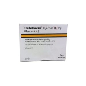 Refobacin 80mg Injection 2 ml