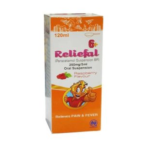 Reliefal 6+ 250mg/5ml Suspension 120 ml