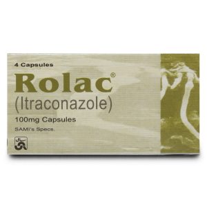Rolac 100mg Capsule 4 ‘S