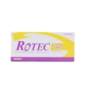 Rotec 75 75mg+200mcg Tablet 10 ‘S