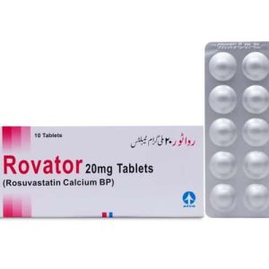 Rovator 20mg Tablet 10 ‘S