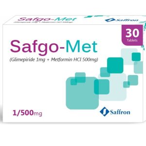 Safgo-Met 1mg/500mg Tablet 10 ‘S