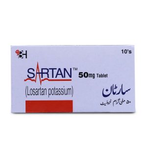 Sartan 50mg Tablet 10 ‘S