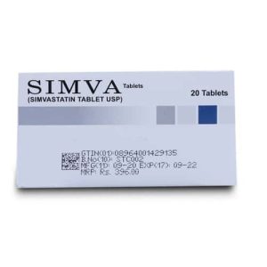Simva 20mg Tablet 10 ‘S