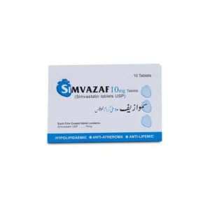 Simvazaf 10mg Tablet 10 ‘S
