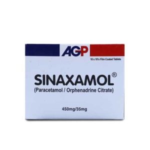 Sinaxamol 450mg+35mg Tablet 10 ‘S