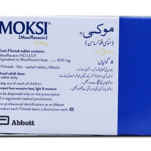 Moksi 400mg Tablet 5 ‘S