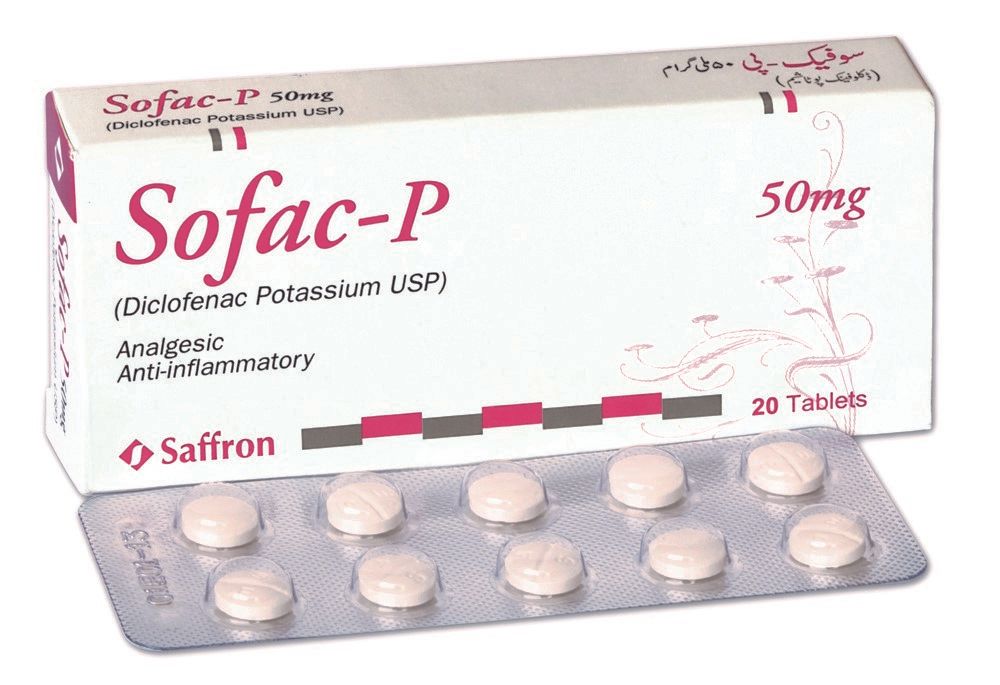 Sofac-P 50mg Tablet 10 'S