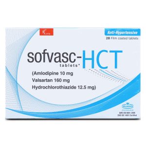Sofvasc HCT 10/160/12.5mg Tablet 14 ‘S