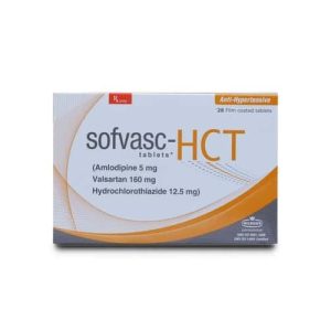 Sofvasc HCT 10/160/25mg Tablet 14 ‘S