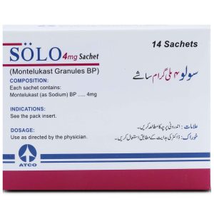 Solo 4mg Sachet 1’S