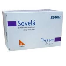Sovela 400mg+100mg Tablet 28 ‘S
