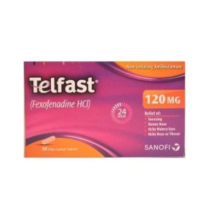 Telfast 120mg Tablet 10 ‘S