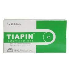 Tiapin 25mg Tablet 10 ‘S