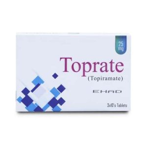 Toprate 25mg Tablet 10’S