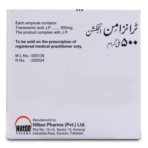 Transamin (5ml) 500mg Injection 1 ‘S