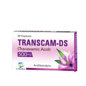 Transcam DS 500mg Capsule 20 ‘S