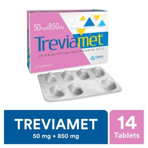 Treviamet 50mg+500mg Tablet 7 ‘S