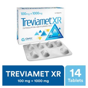 Treviamet XR 50mg+500mg Tablet 7 ‘S