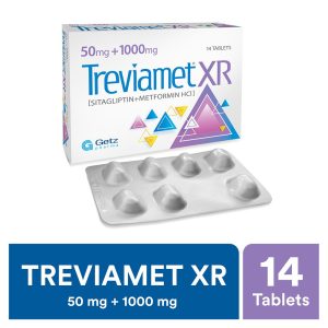 Treviamet XR 50mg+1000mg Tablet 7 ‘S