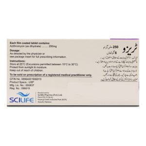 Trezo 250mg Tablet 6 ‘S