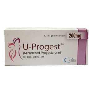 U-Progest 200mg Capsule 10 ‘S
