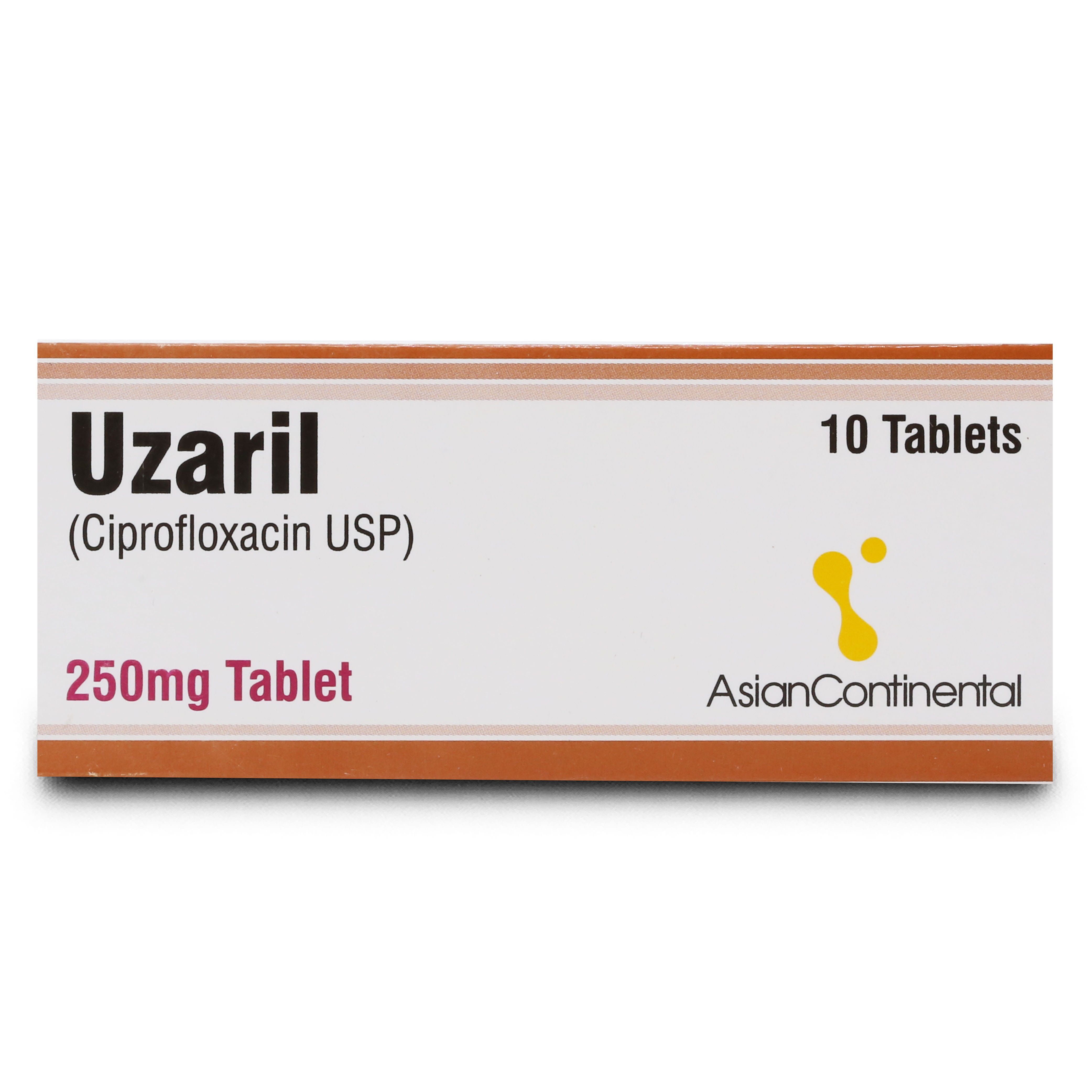 Uzaril 250mg Tablet 10 'S