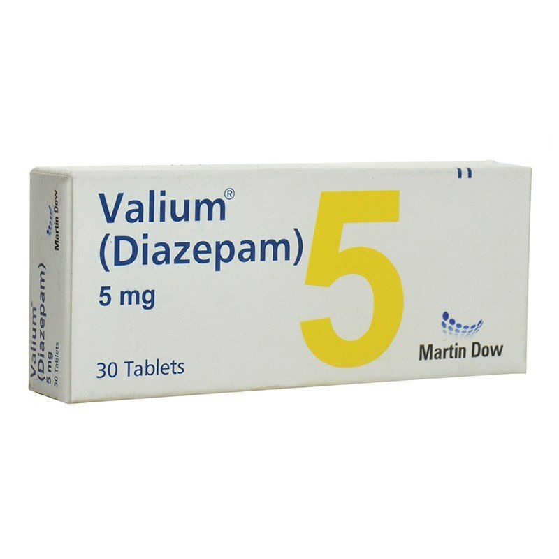 Valium 5mg Tablet 10 'S