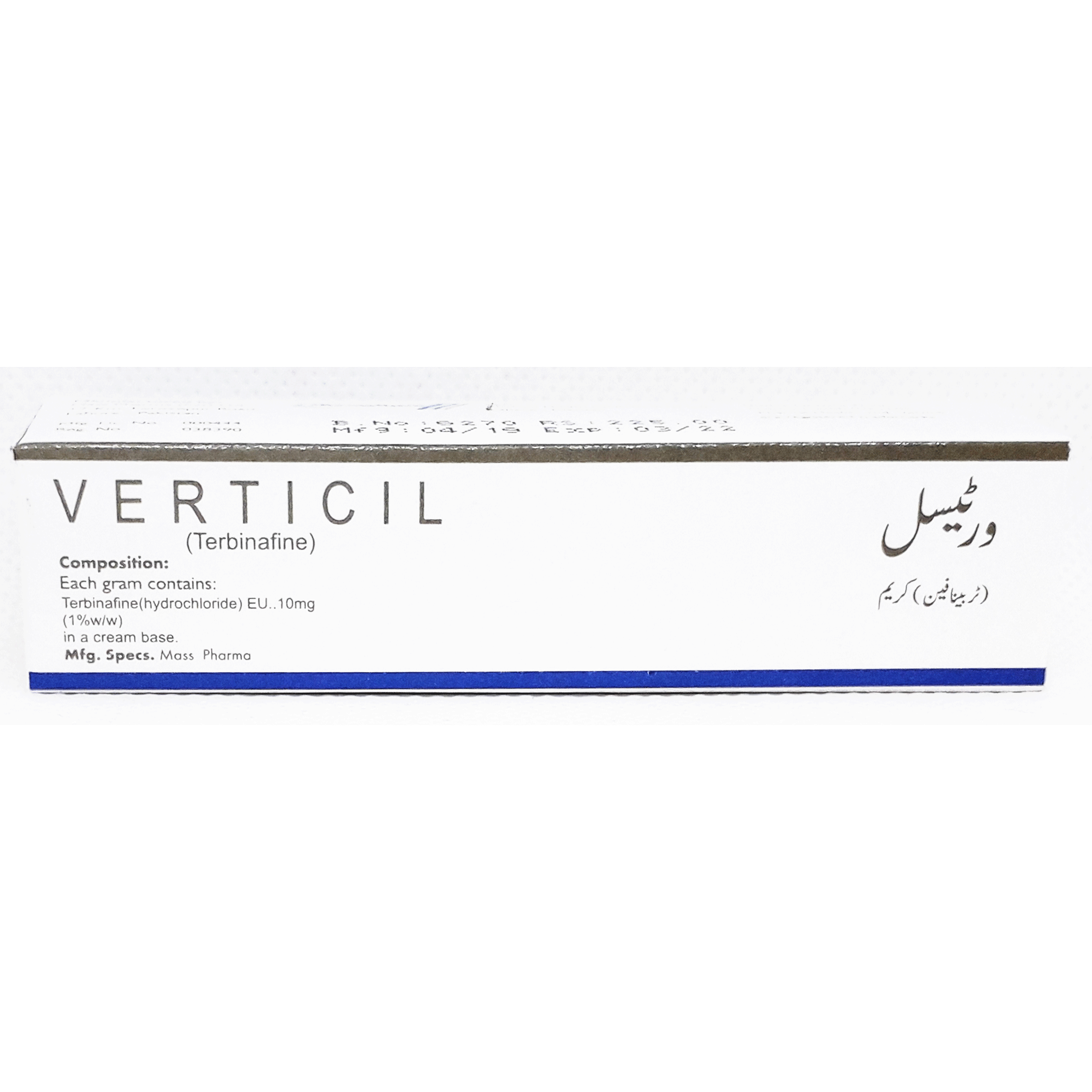 Verticil 250mg Tablet 10 'S