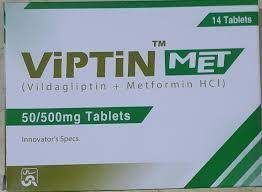 Viptin Met 50mg/500mg Tablet 7 ‘S