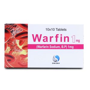 Warfin 1mg Tablet 10 ‘S