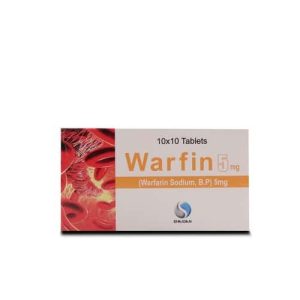 Warfin 5mg Tablet 10 ‘S