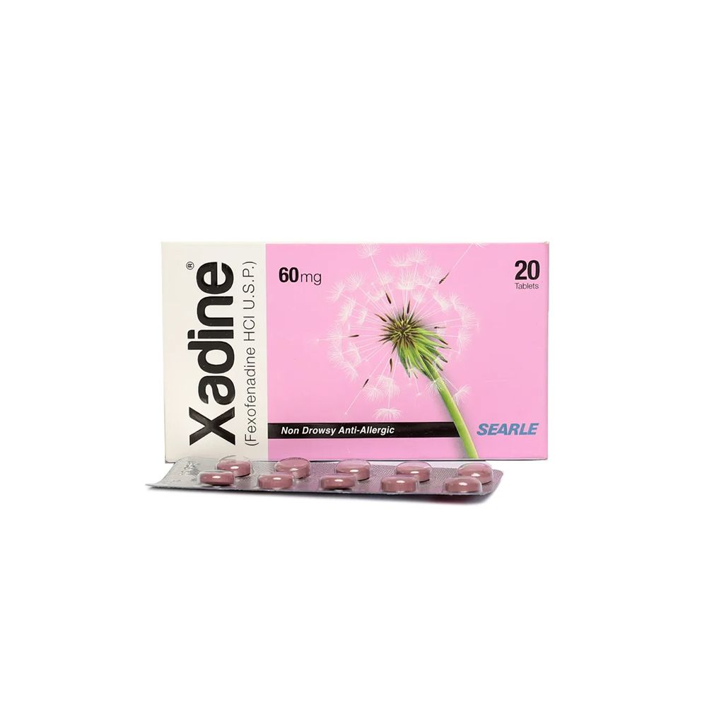 Xadine 60mg Tablet 10 'S