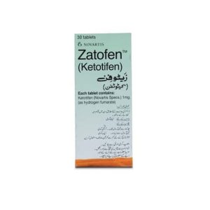 Zatofen 1mg Tablet 10 ‘S