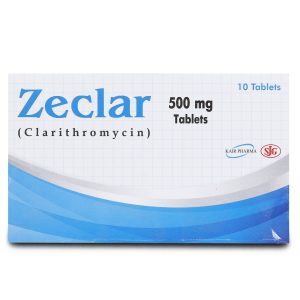 Zeclar 500mg Tablet 10 ‘S