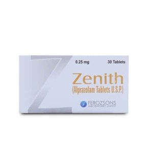 Zenith 0.25mg Tablet 10 ‘S