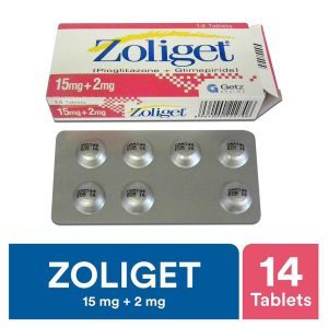 Zoliget 15mg+2mg Tablet 7 ‘S