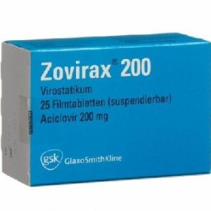 Zovirax 200mg Tablet 25 ‘S