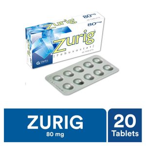 Zurig 80mg Tablet 10 ‘S