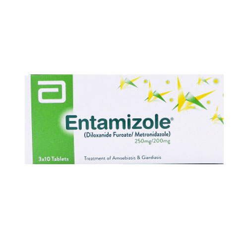 Entamizole 250mg/200mg Tablet 10