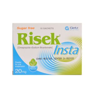 Risek Insta 20mg+1680mg Sachet 1 ‘S